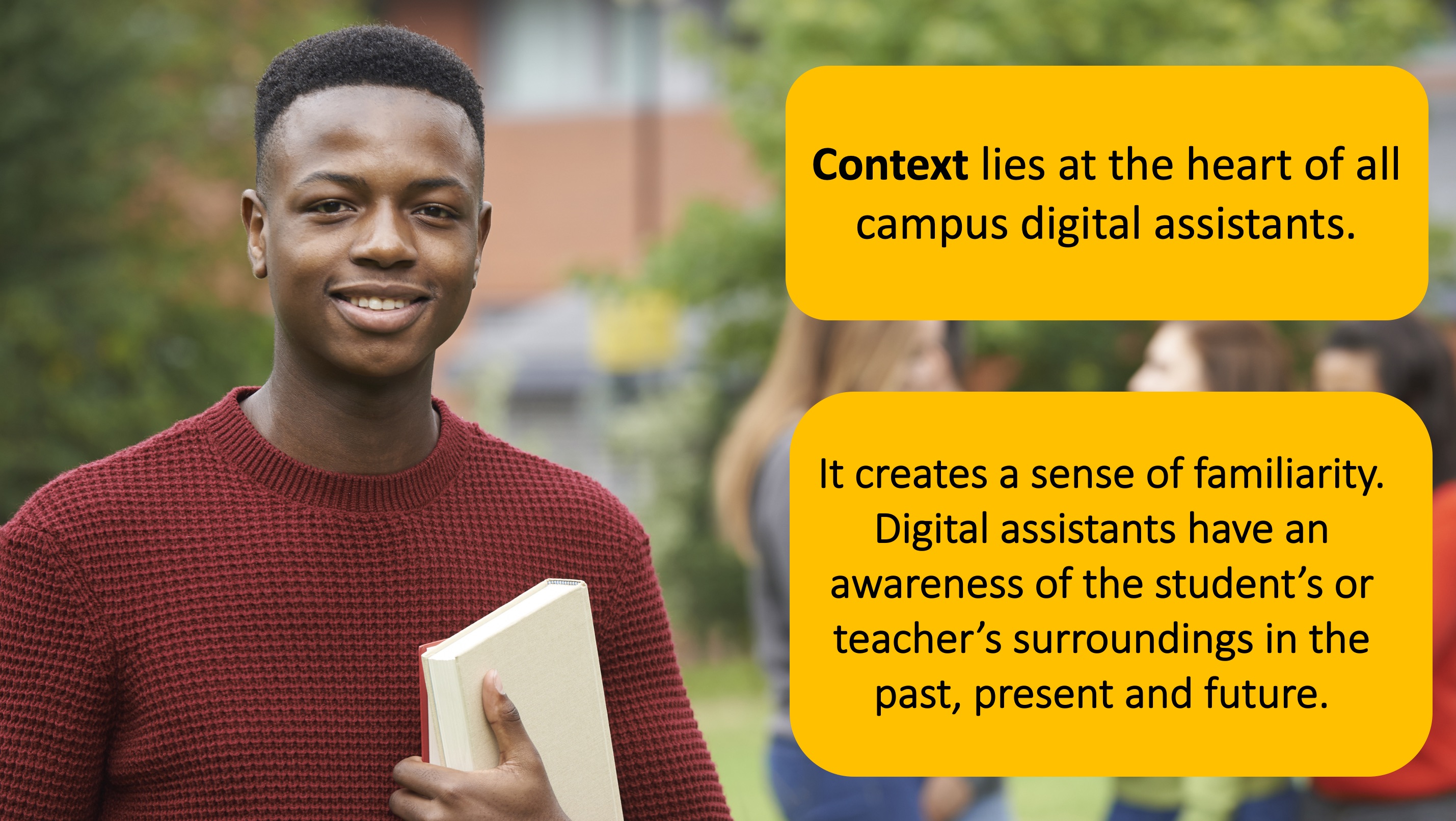 context lies at the leart of all campus digital assistants